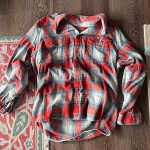 Woolrich red flannel (L)